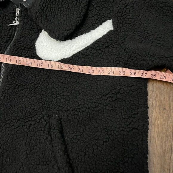 Nike Street Style Oversized Shearling Logo Jackets - Picture 6 of 10
